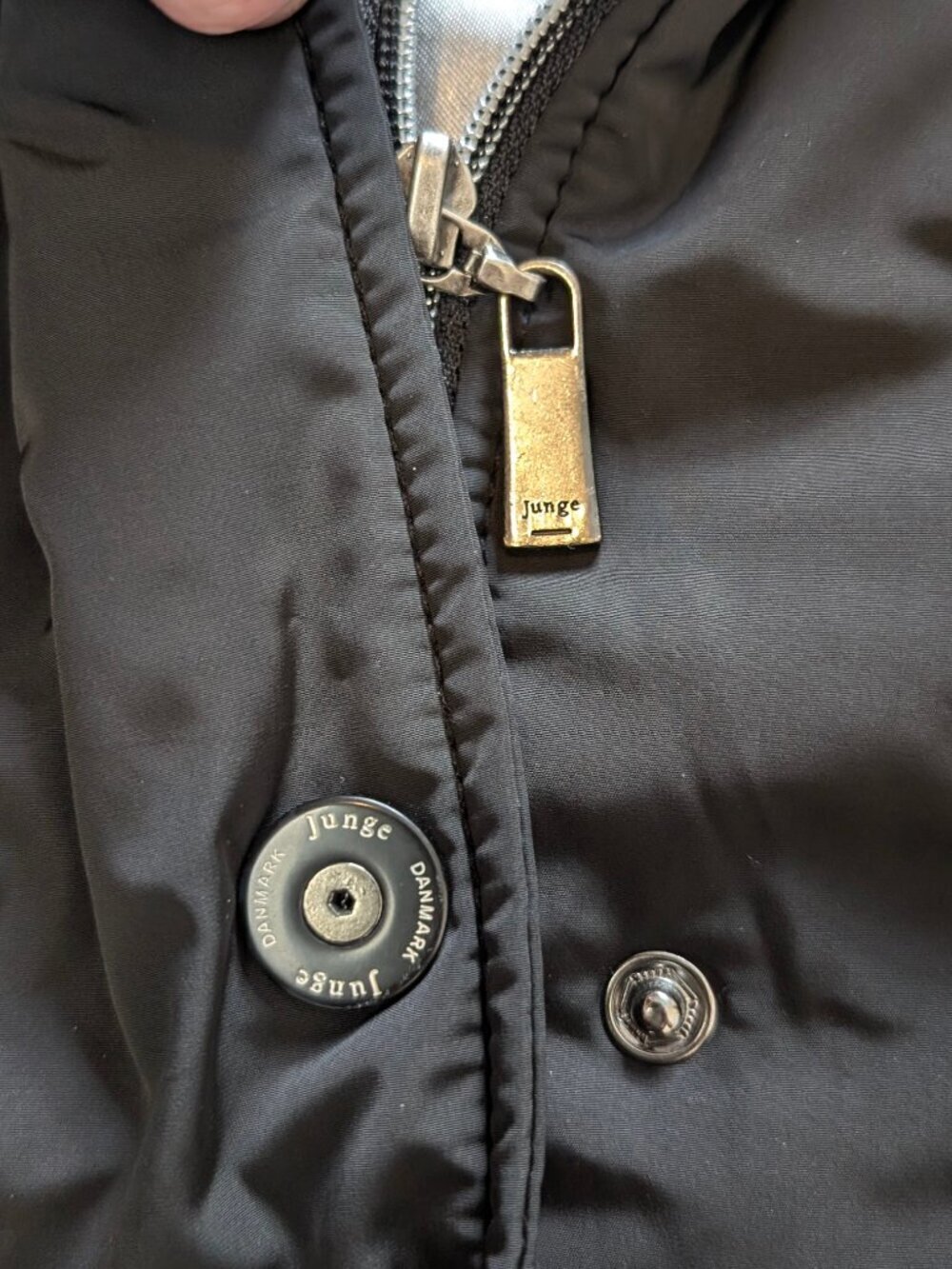 Junge Danmark Black Insulated Tech Coat - Picture 7 of 13